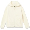 Amazon Essentials Girls and Toddlers’ Polar Fleece Full-Zip Hooded Lightweight Jacket, Insulated(Ivory)