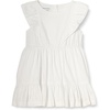 Amazon Essentials Girls and Toddlers’ Ruffle Woven Dress(White)