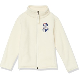 Amazon Essentials Disney | Marvel | Star Wars | Princess Girls and Toddlers’ Polar Fleece Full-Zip Mock Jackets(Snow White)