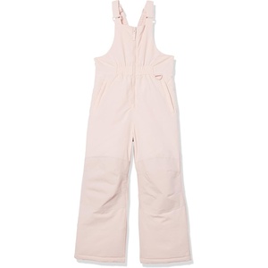 Amazon Essentials Girls and Toddlers’ Water-Resistant Ski & Snow Bib Overall(Light Mauve)