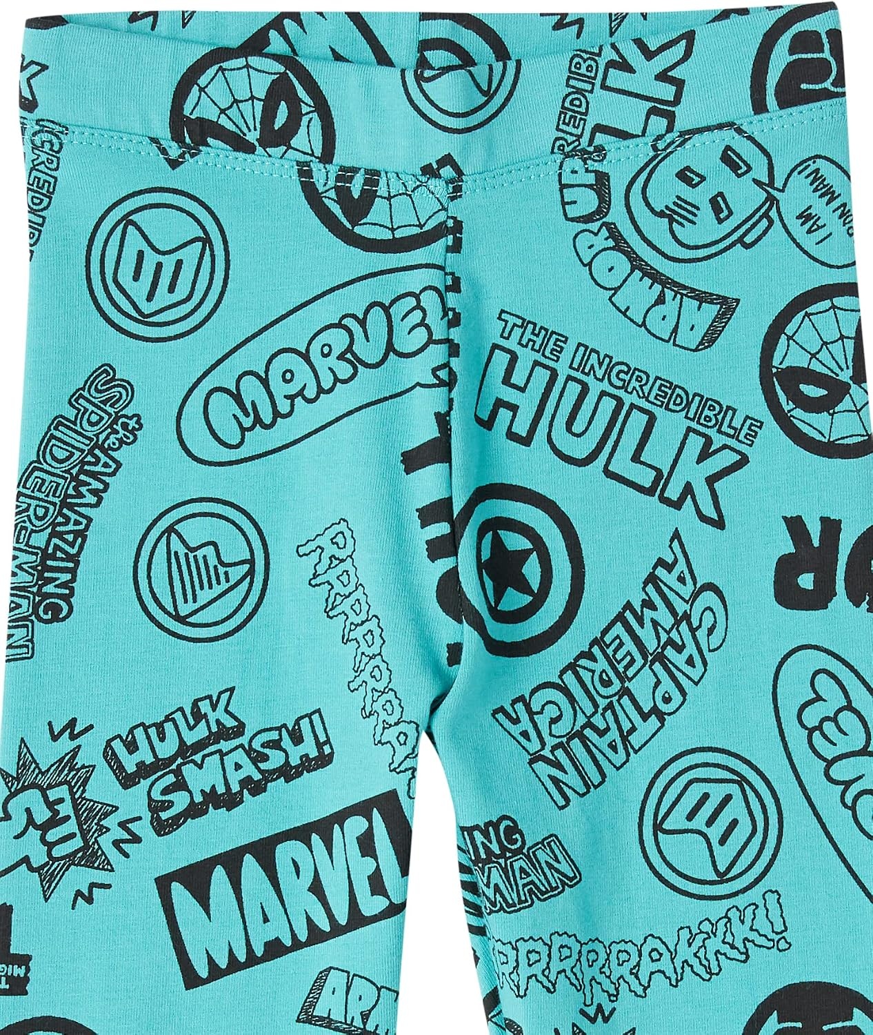 image:imageAmazon Essentials Disney Marvel Star Wars Frozen Princess Girls and Toddlers Cotton Stretch Leggings MultipacksMarvel Icons