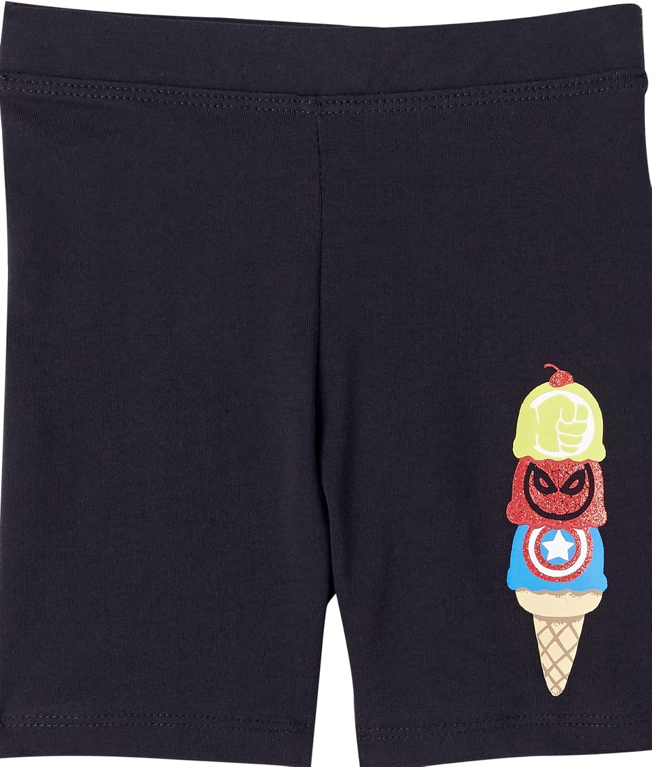 image:imageAmazon Essentials Disney Marvel Star Wars Girls and Toddlers Bike Shorts Discontinued Colors Pack of 44pack Marvel Icons