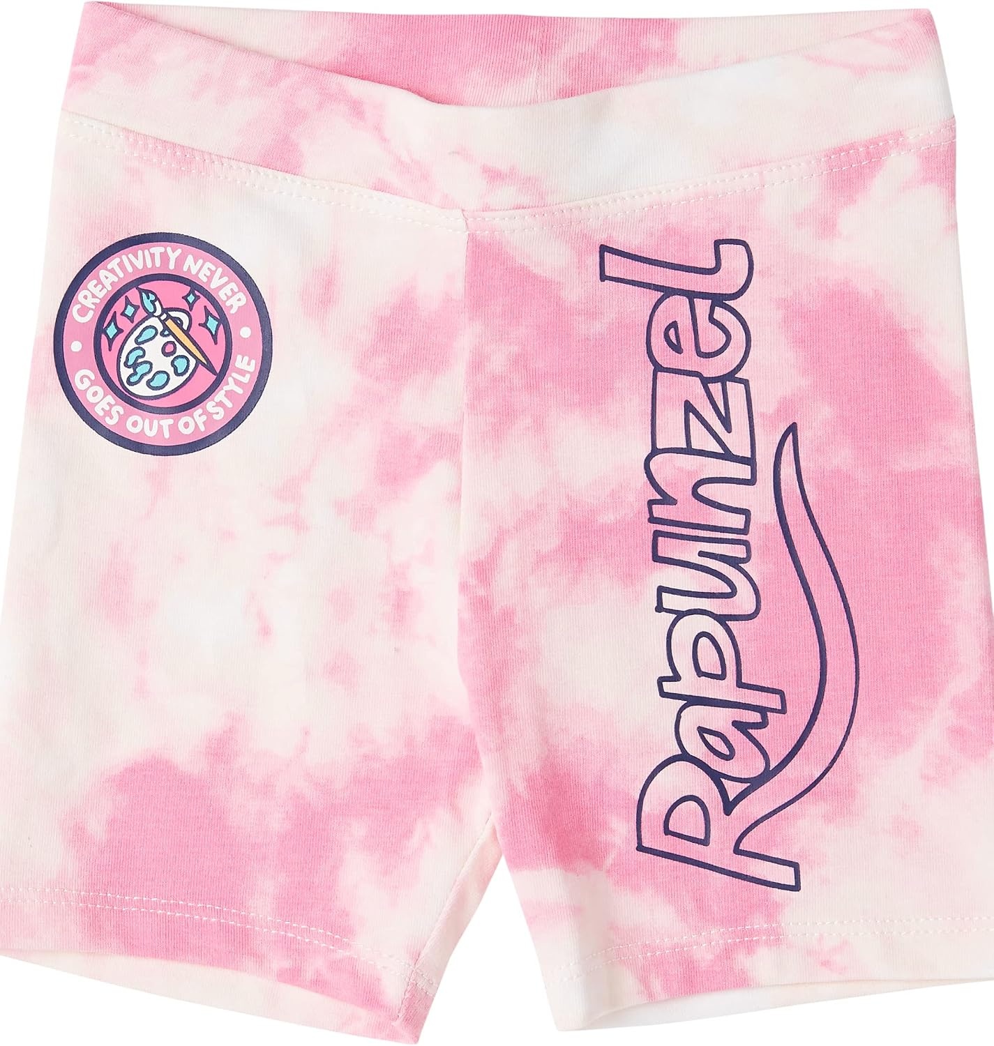 image:imageAmazon Essentials Disney Marvel Star Wars Girls and Toddlers Bike Shorts Discontinued Colors Pack of 4PrincessScribble