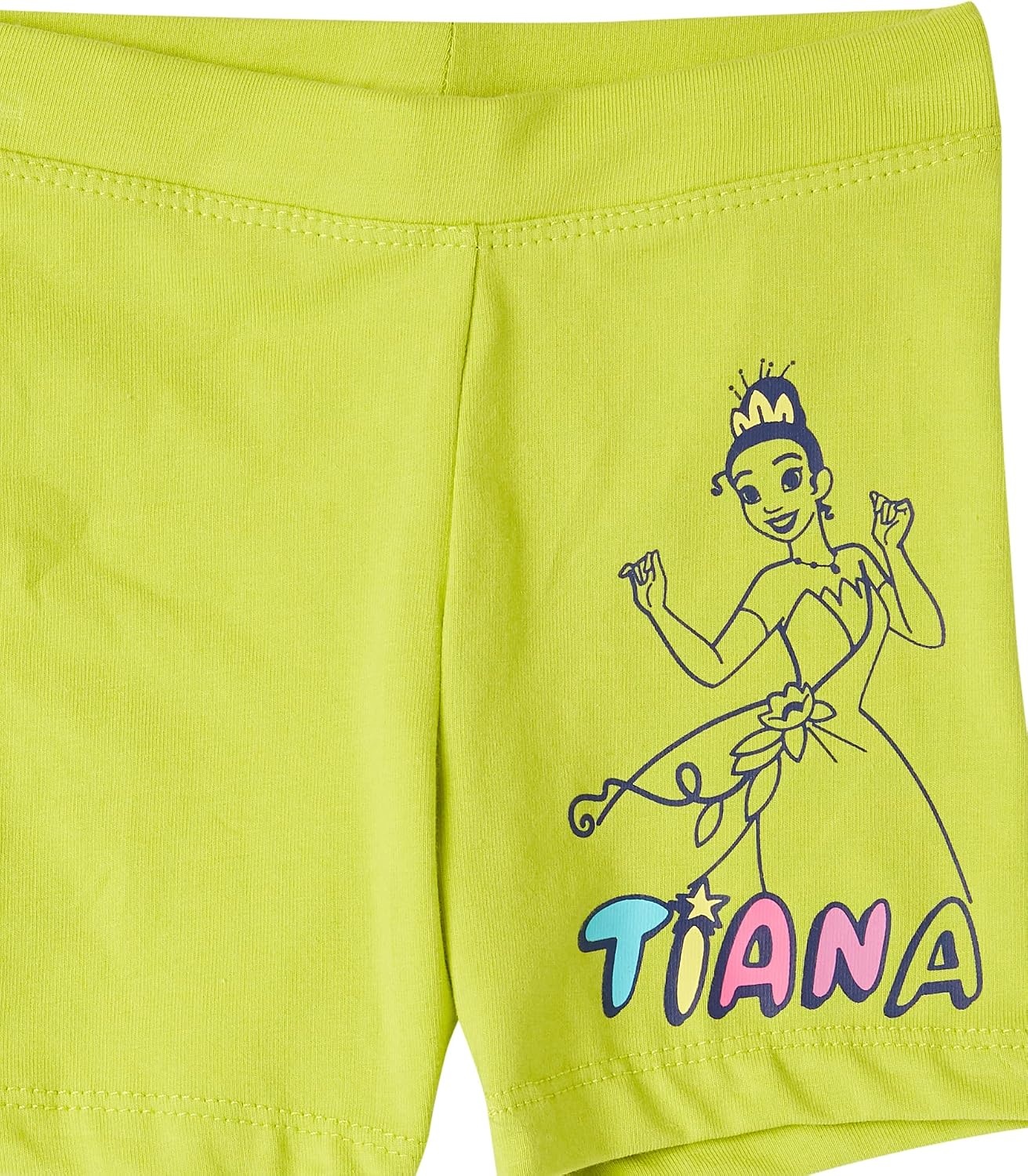 image:imageAmazon Essentials Disney Marvel Star Wars Girls and Toddlers Bike Shorts Discontinued Colors Pack of 4PrincessScribble