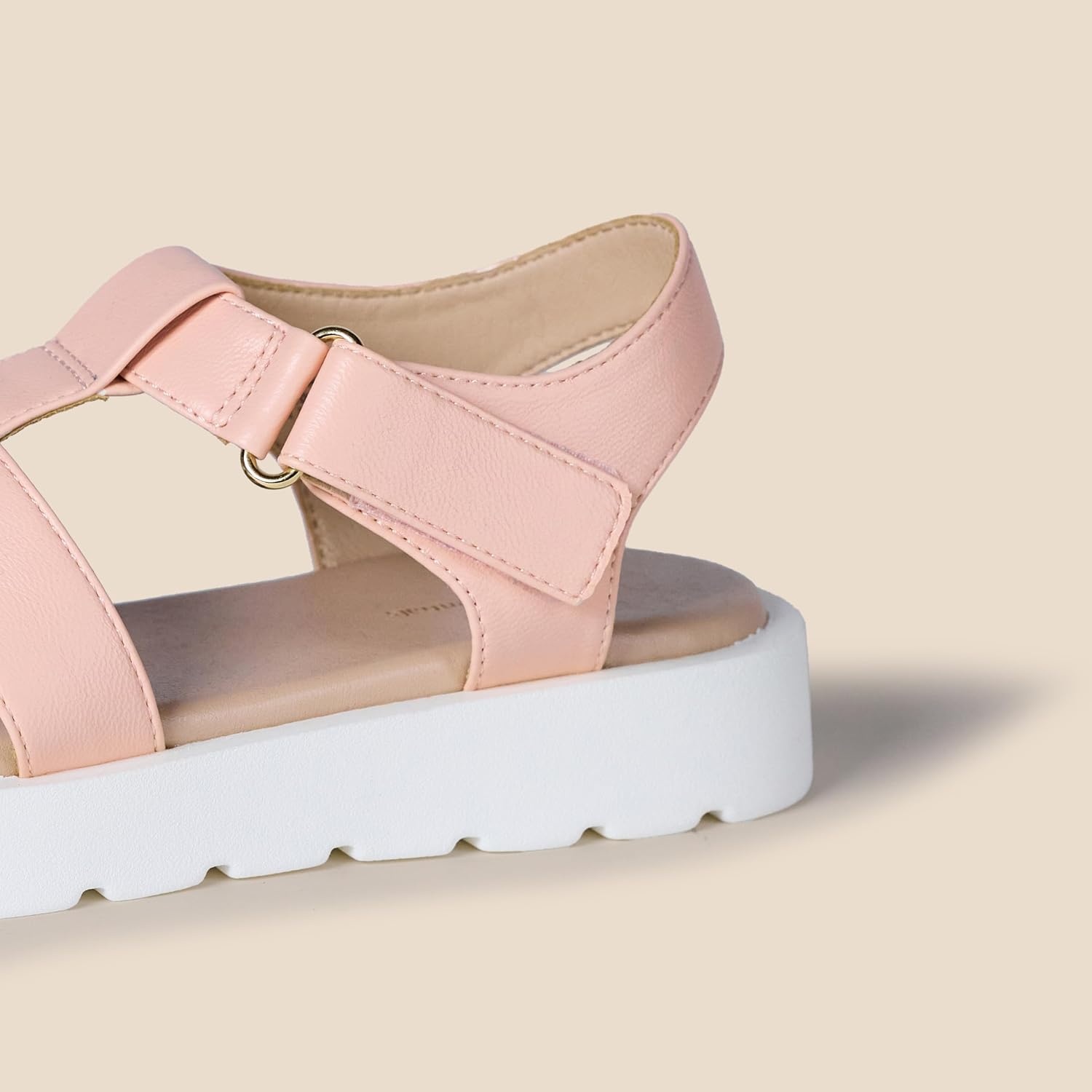 image:imageAmazon Essentials Girls Closed Toe Fisherman SandalsPink Faux Leather