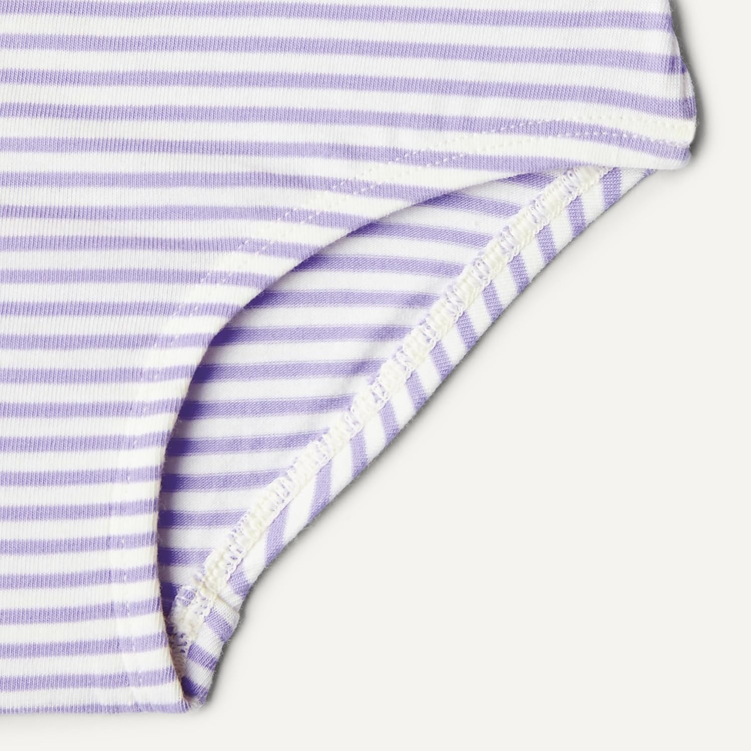 image:imageAmazon Essentials Girls Cotton Jersey Bikini UnderwearLilac Rainbow Stripes