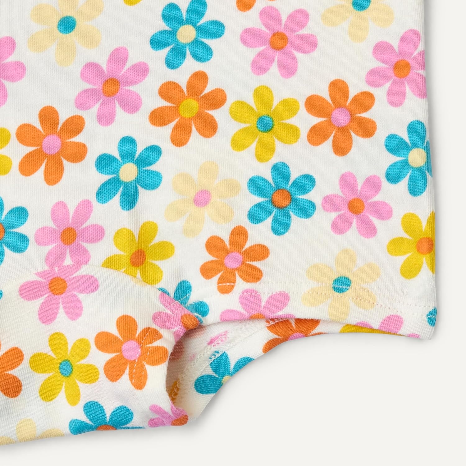 image:imageAmazon Essentials Girls Cotton Jersey Boxer Brief UnderwearGingham Flower Pink