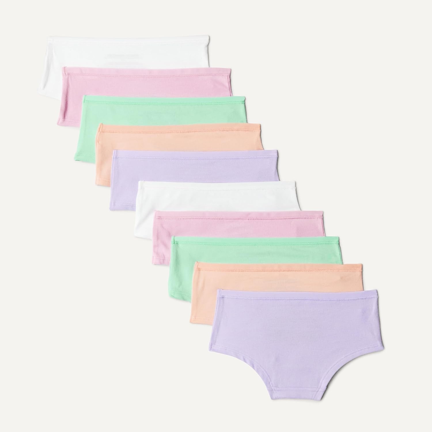 image:imageAmazon Essentials Girls Cotton Jersey Hipster UnderwearPastels
