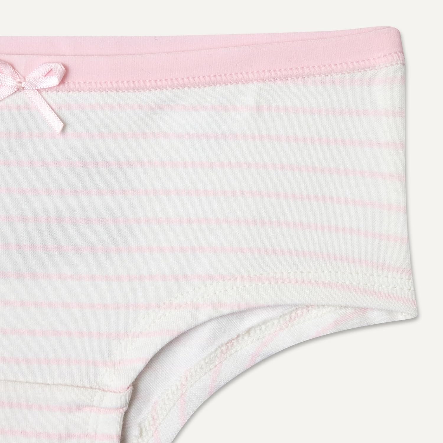 image:imageAmazon Essentials Girls Cotton Jersey Hipster UnderwearSpot Stripe Navy