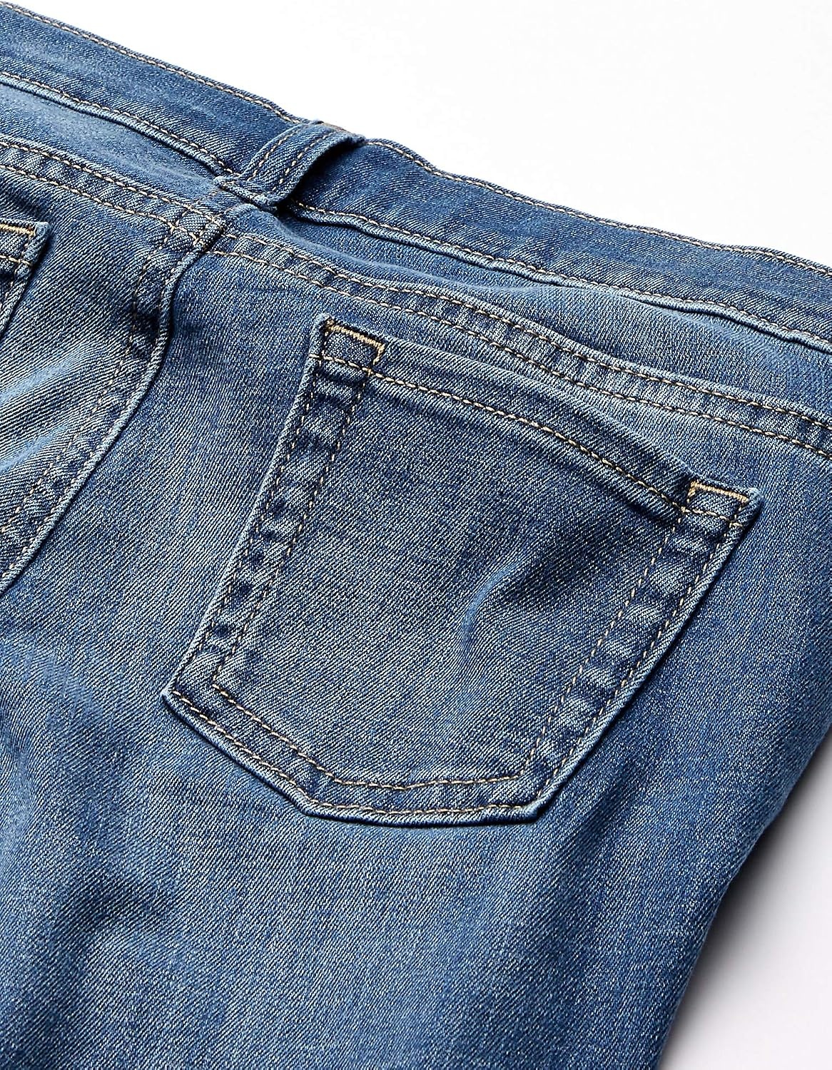 image:imageAmazon Essentials Girls Skinny Fit Stretch JeansWashed Blue