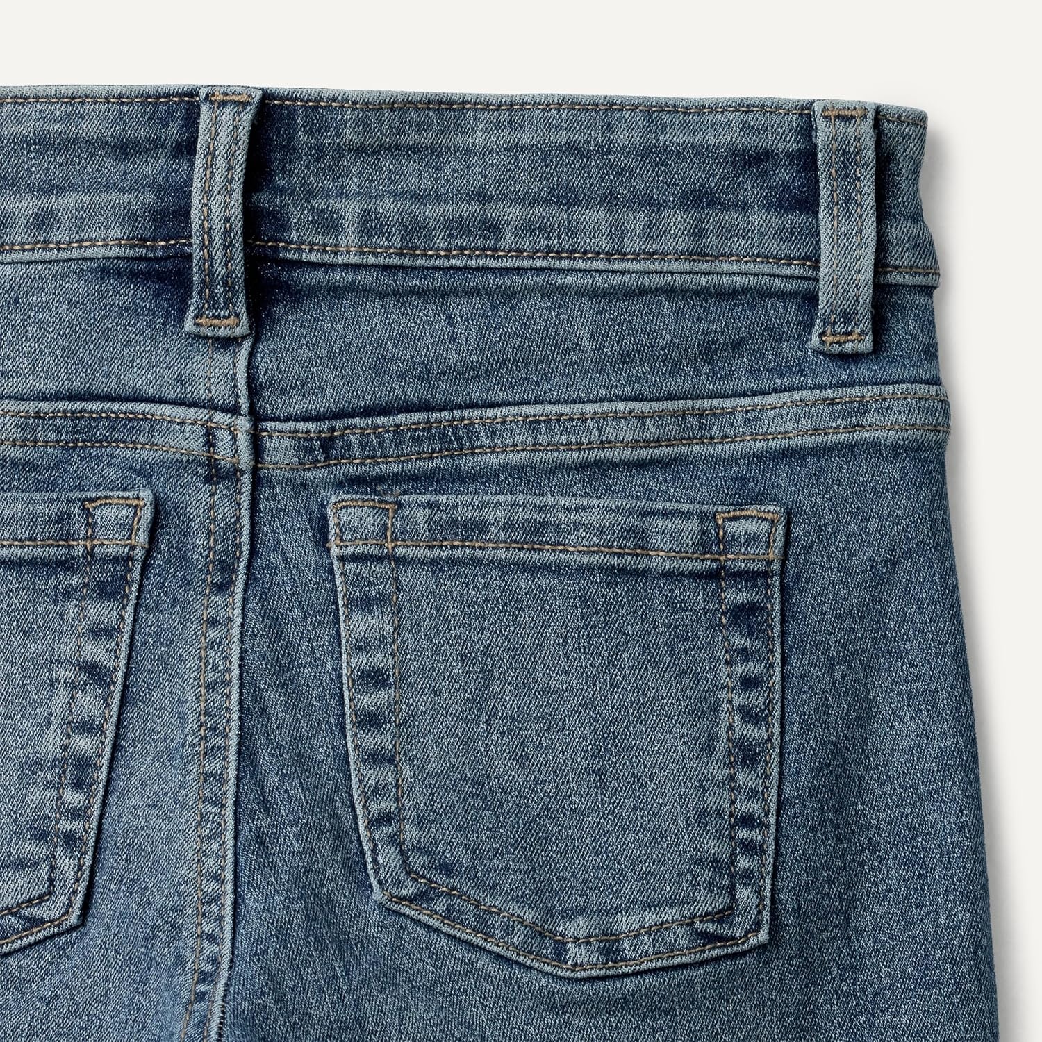 image:imageAmazon Essentials Girls Slim BootCut Stretch JeansArizonaLight