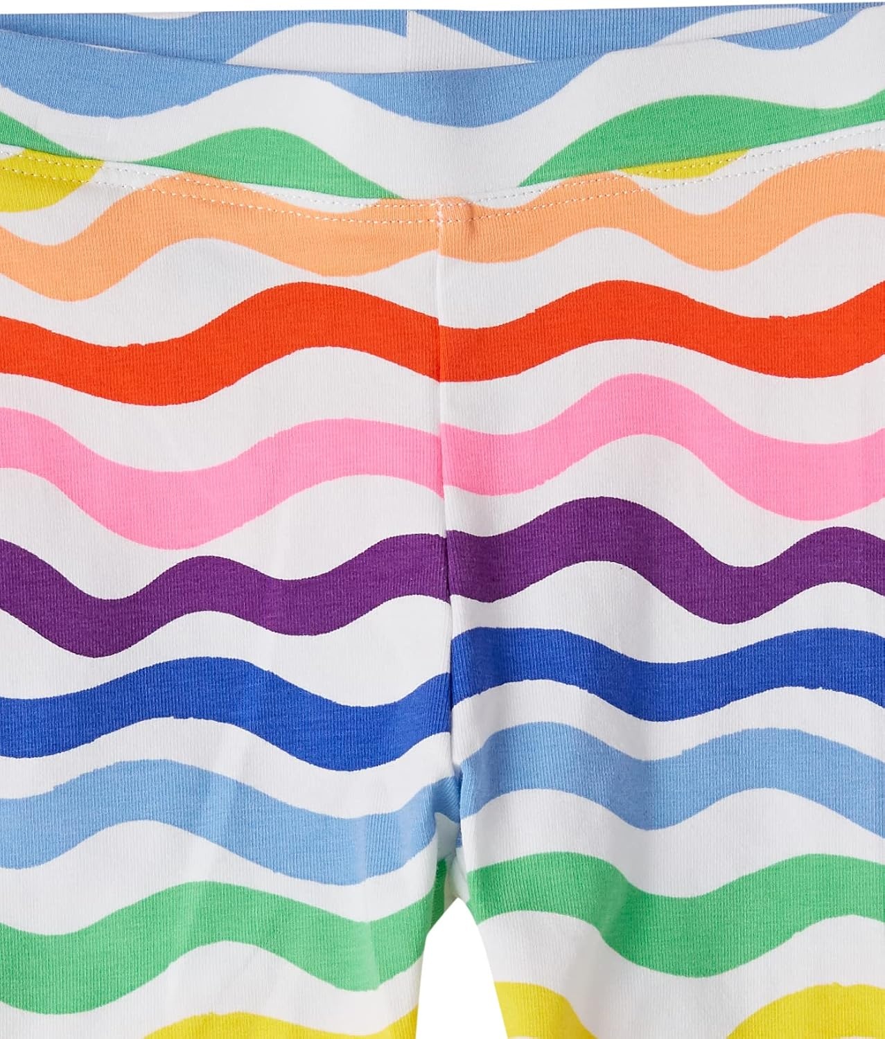 image:imageAmazon Essentials Girls and Toddlers Midi Bike Shorts Pack of 5Blue StrawberriesGrey CheetahNavyPinkWhite Rainbow Print