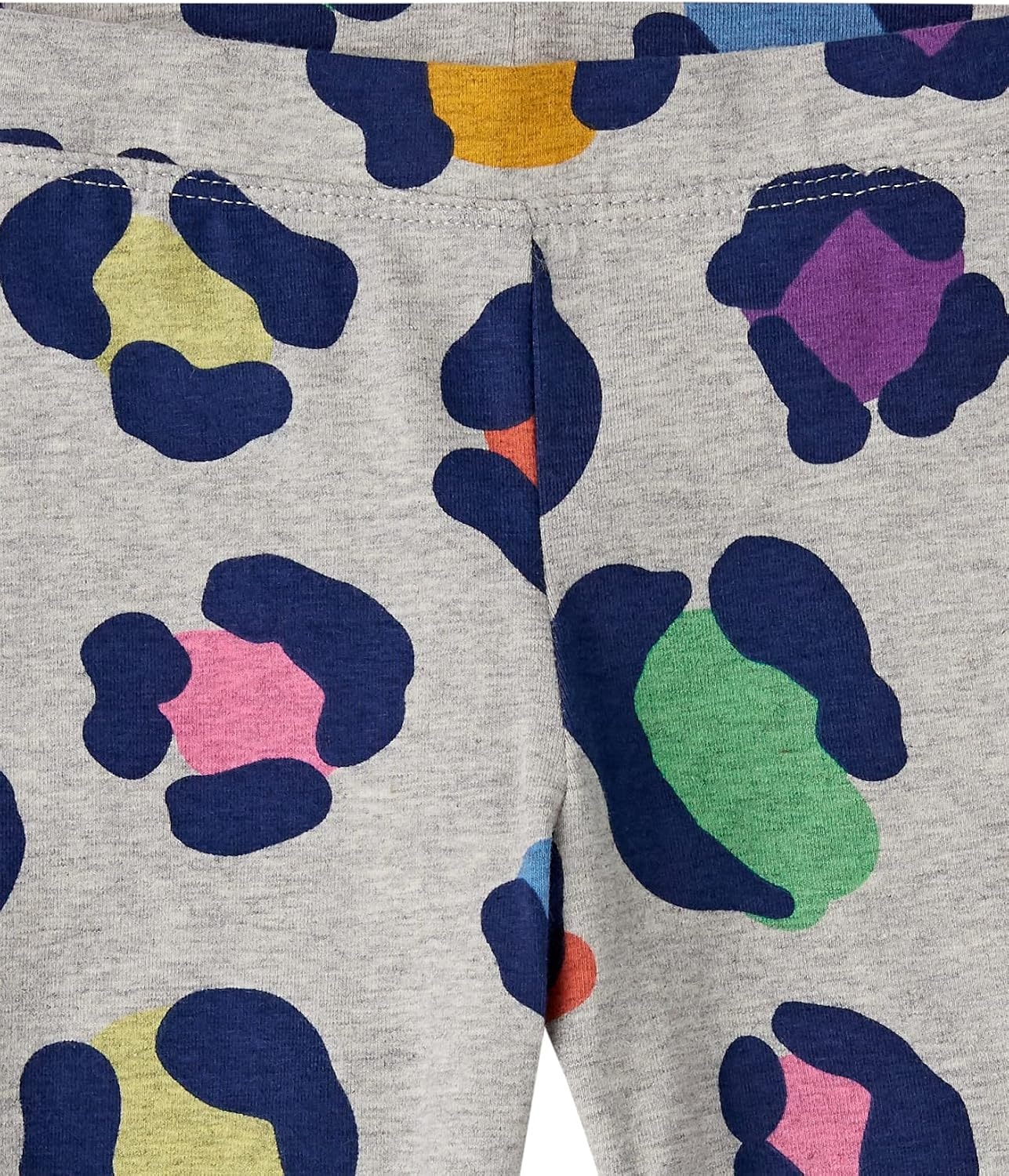 image:imageAmazon Essentials Girls and Toddlers Midi Bike Shorts Pack of 5Blue StrawberriesGrey CheetahNavyPinkWhite Rainbow Print