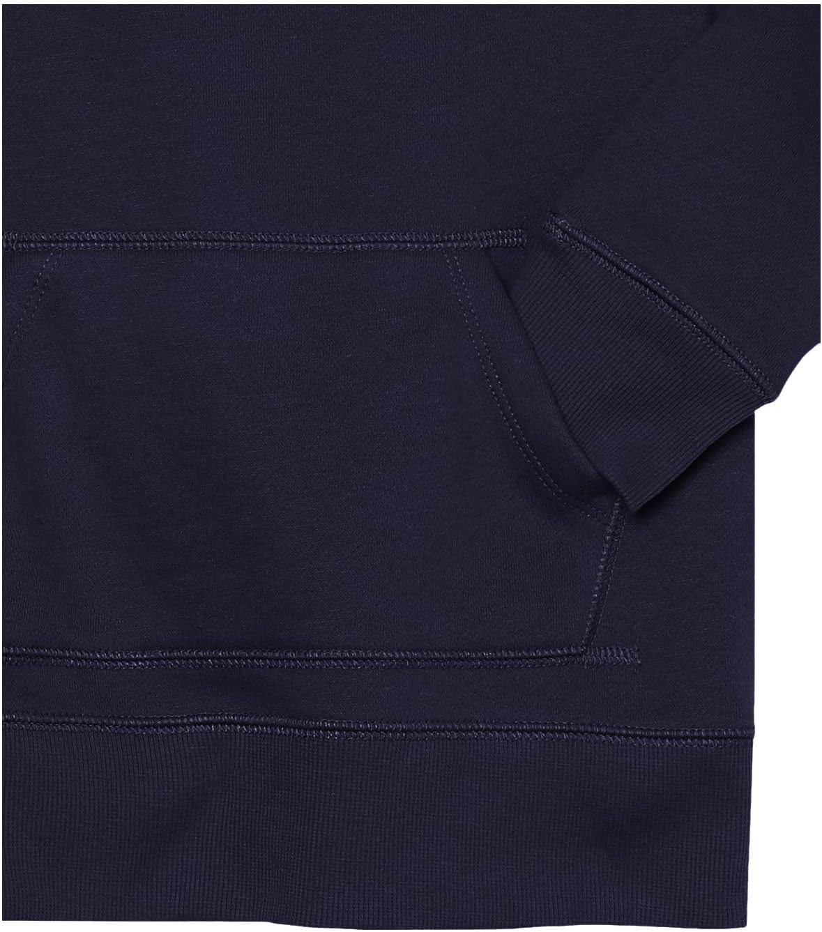 image:imageAmazon Essentials Girls and Toddlers Pullover Hoodie Sweatshirt with Kangaroo PocketNavy