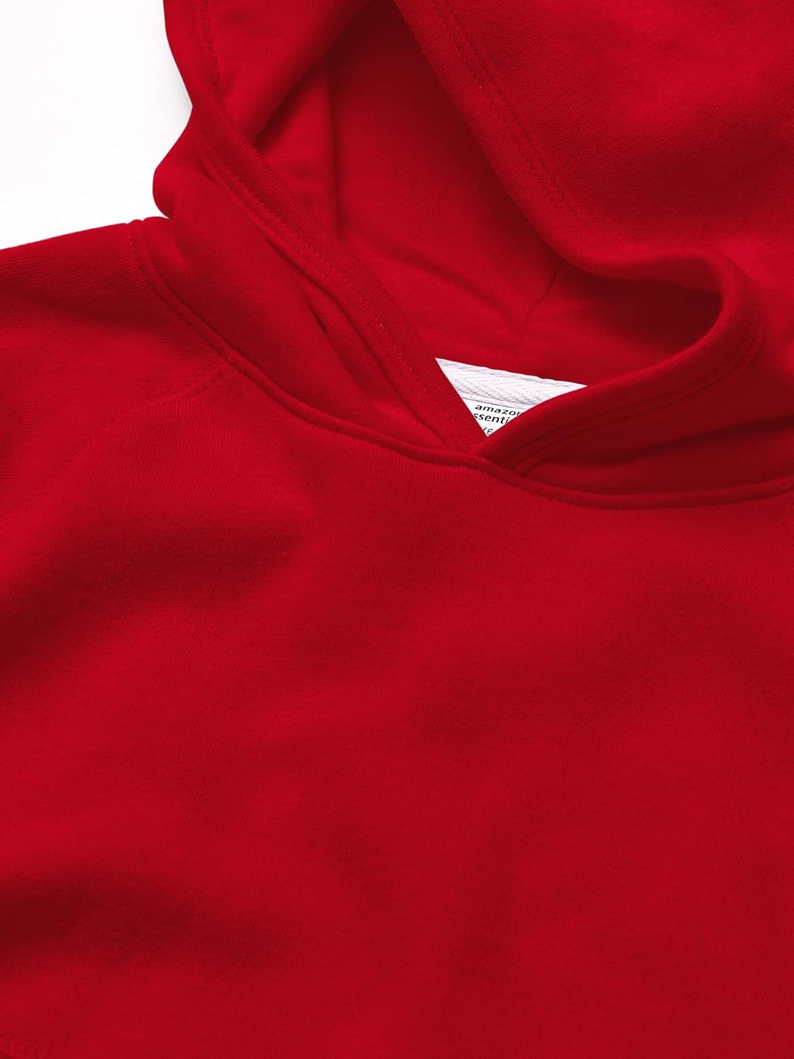 image:imageAmazon Essentials Girls and Toddlers Pullover Hoodie Sweatshirt with Kangaroo PocketRed