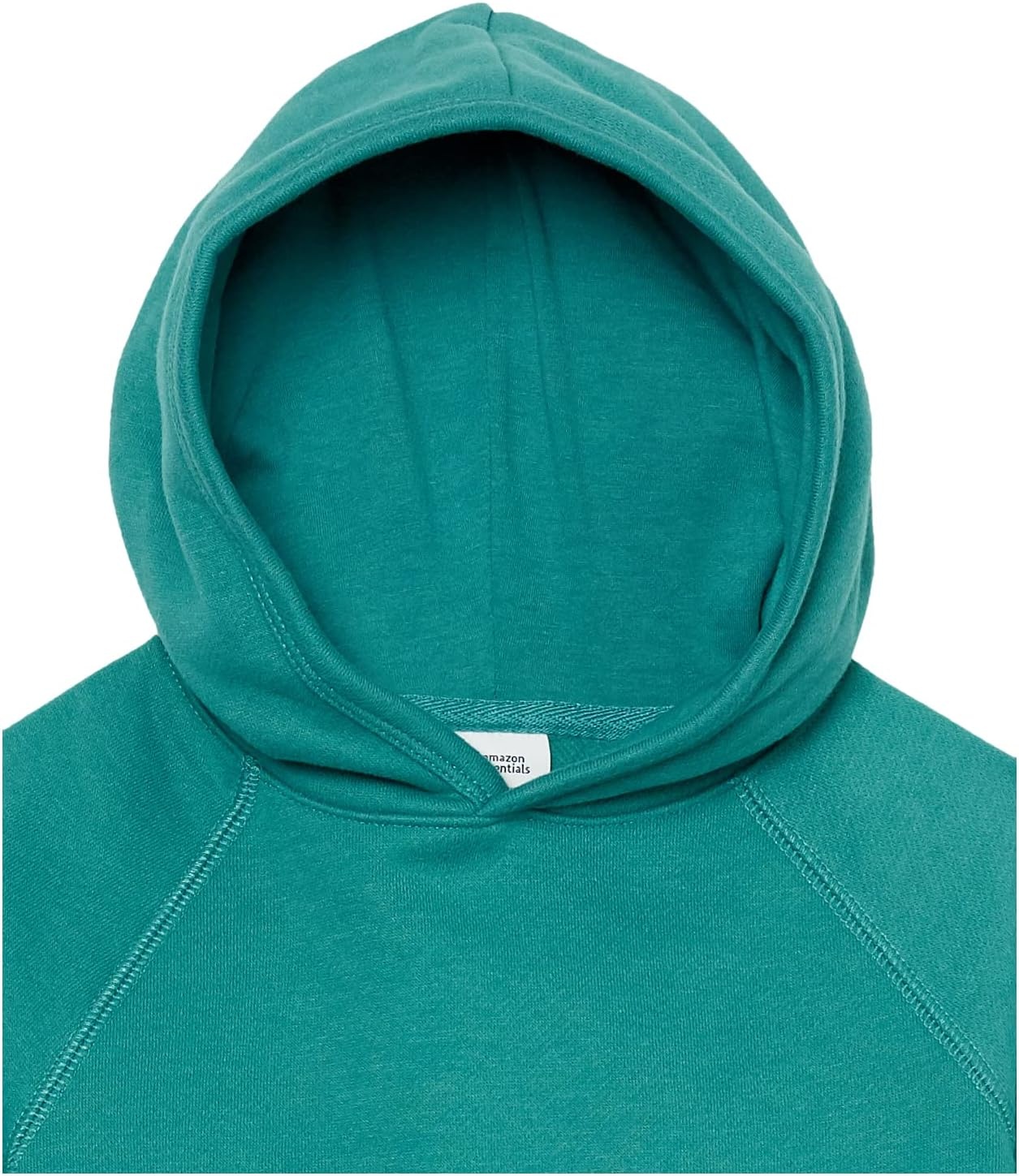 image:imageAmazon Essentials Girls and Toddlers Pullover Hoodie Sweatshirt with Kangaroo PocketTeal