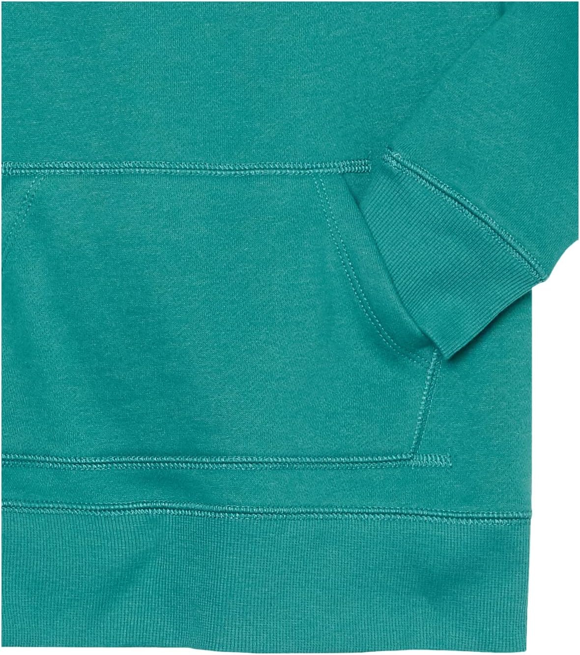 image:imageAmazon Essentials Girls and Toddlers Pullover Hoodie Sweatshirt with Kangaroo PocketTeal