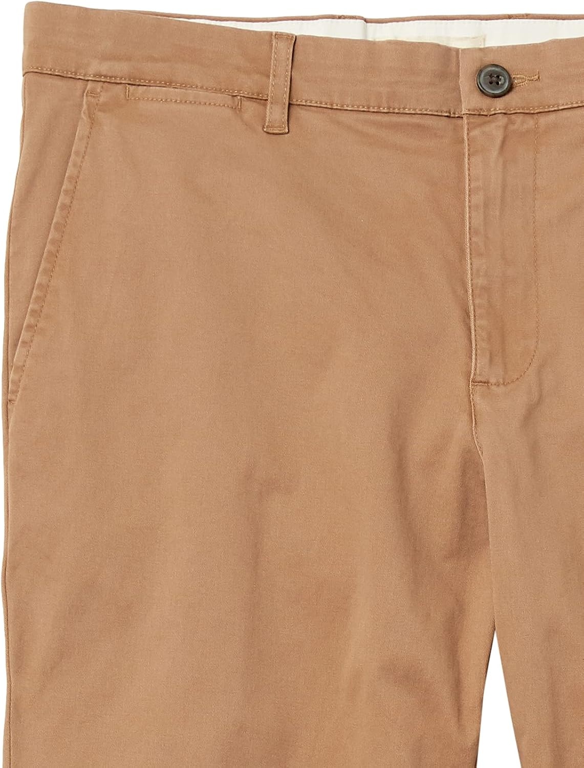 image:imageAmazon Essentials Mens AthleticFit Chino PantsBritish Khaki