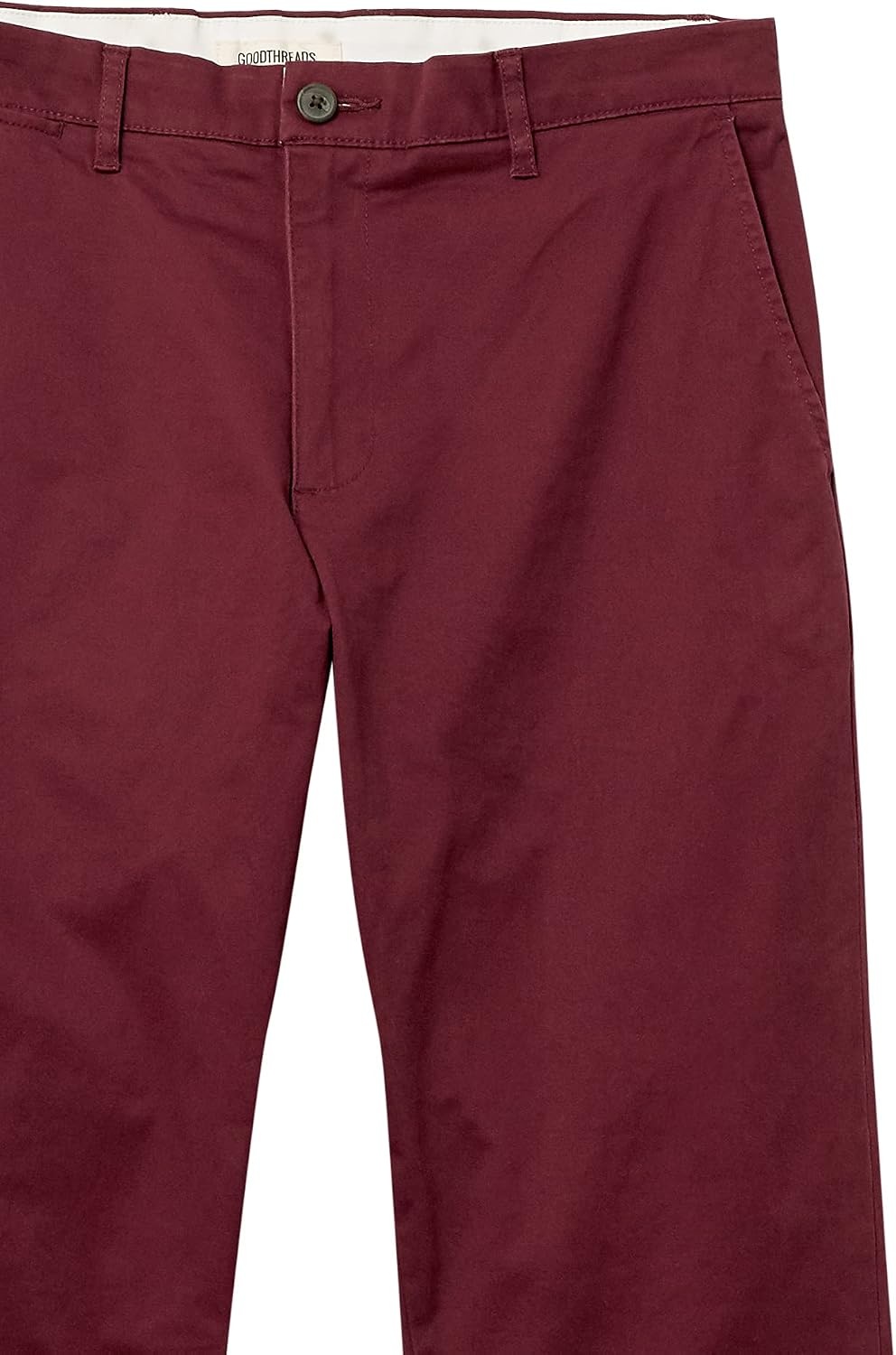 image:imageAmazon Essentials Mens AthleticFit Chino PantsBurgundy