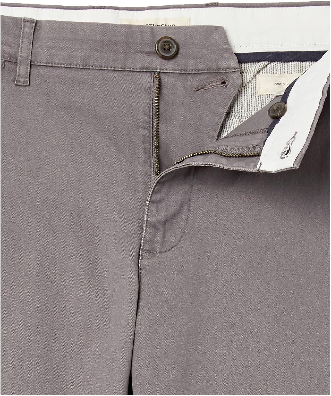 image:imageAmazon Essentials Mens AthleticFit Chino PantsGrey