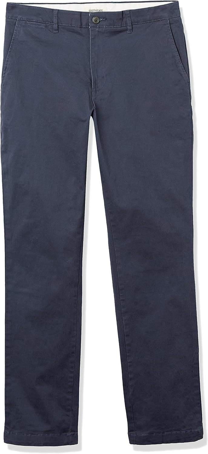 image:imageAmazon Essentials Mens AthleticFit Chino PantsNavy