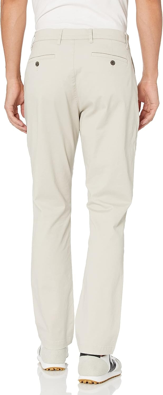 image:imageAmazon Essentials Mens AthleticFit Chino PantsStone