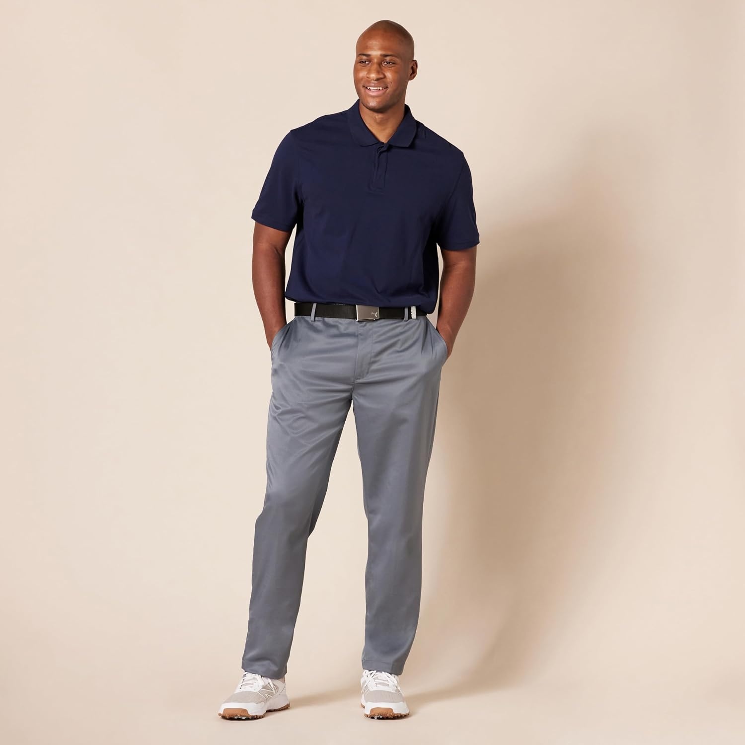 image:imageAmazon Essentials Mens AthleticFit MoistureWicking Stretch Golf Pants with Active Waistband Available in Big amp TallCharcoal