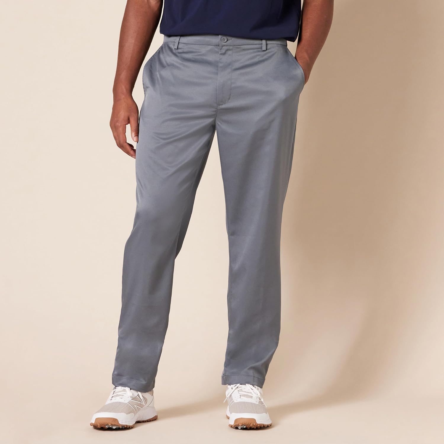 image:imageAmazon Essentials Mens AthleticFit MoistureWicking Stretch Golf Pants with Active Waistband Available in Big amp TallCharcoal