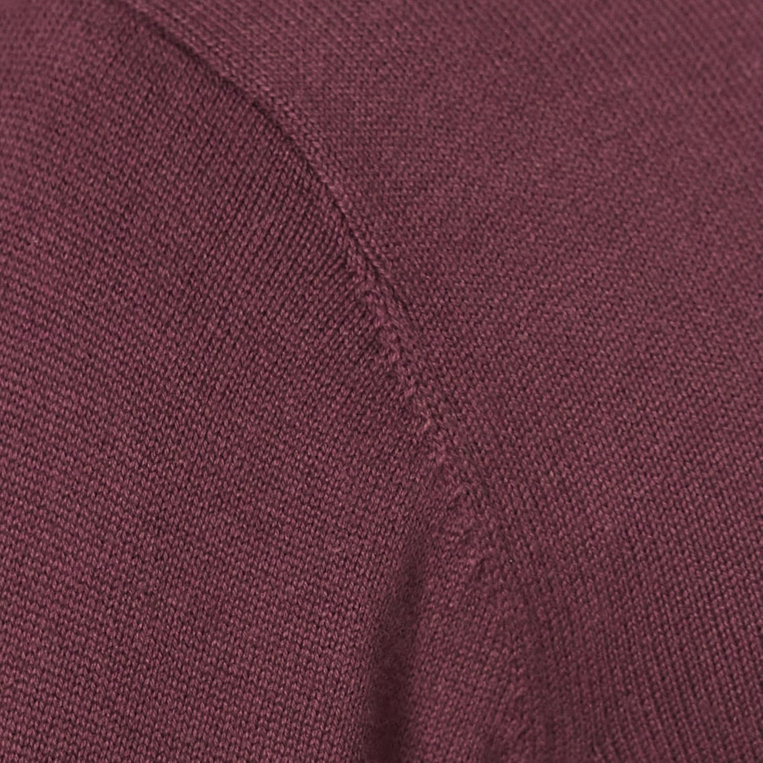 image:imageAmazon Essentials Mens Cable Knit LongSleeve Crewneck Sweater 100 Cotton Big amp Tall Options AvailableBurgundy