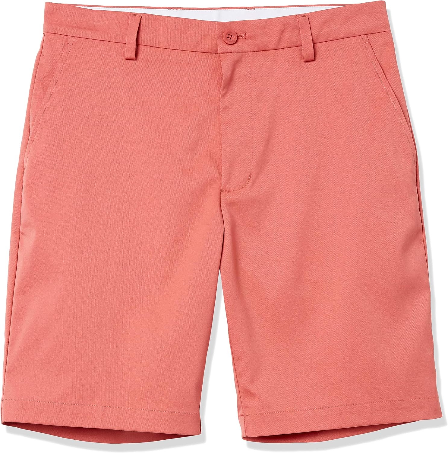 image:imageAmazon Essentials Mens ClassicFit 9 Inseam MoistureWicking Golf Shorts Functional Pockets Available in Big amp TallWashed Red