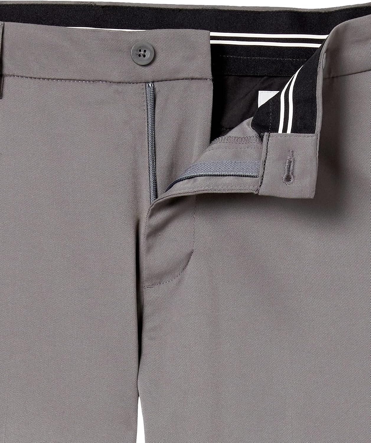 image:imageAmazon Essentials Mens ClassicFit MoistureWicking Stretch Golf Pants with Active Waistband Available in Big amp TallGray