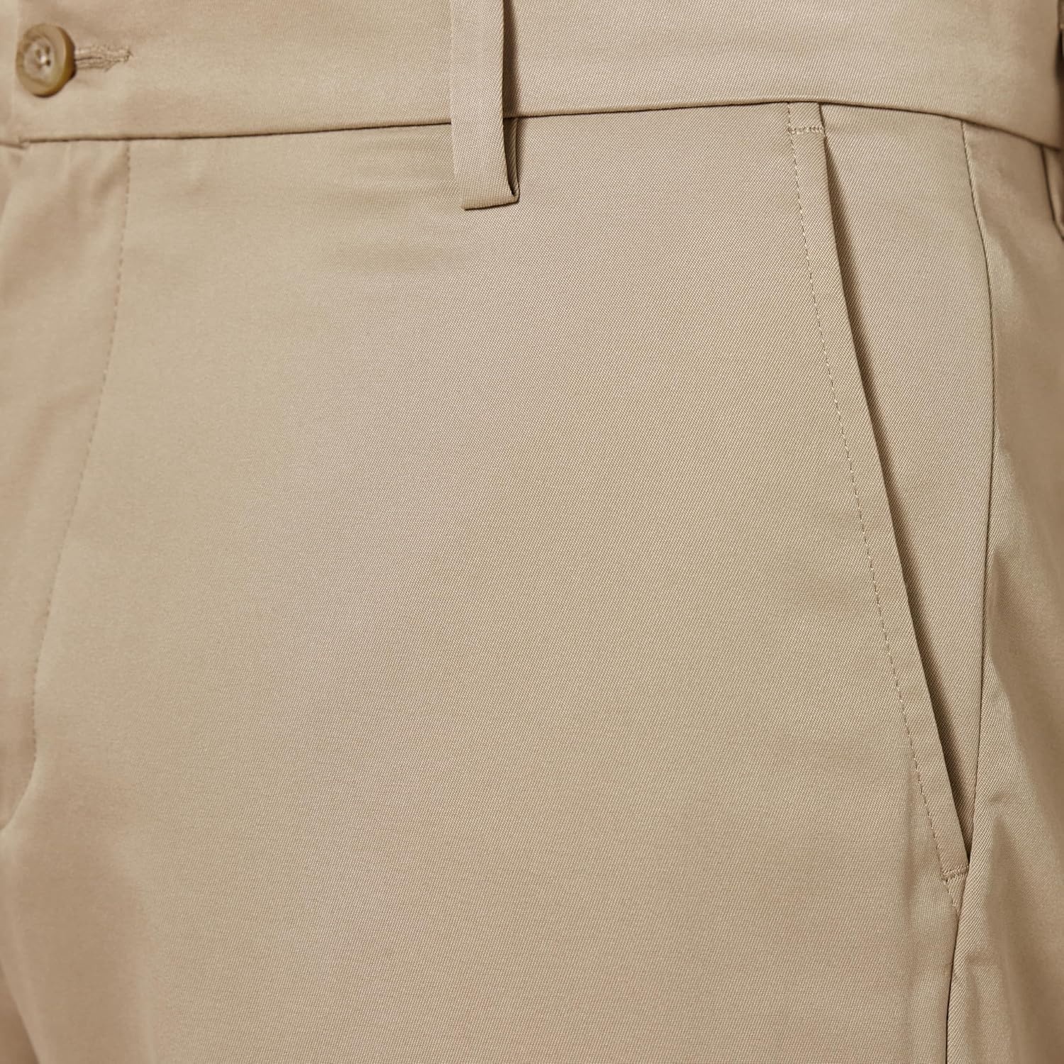 image:imageAmazon Essentials Mens ClassicFit MoistureWicking Stretch Golf Pants with Active Waistband Available in Big amp TallKhaki