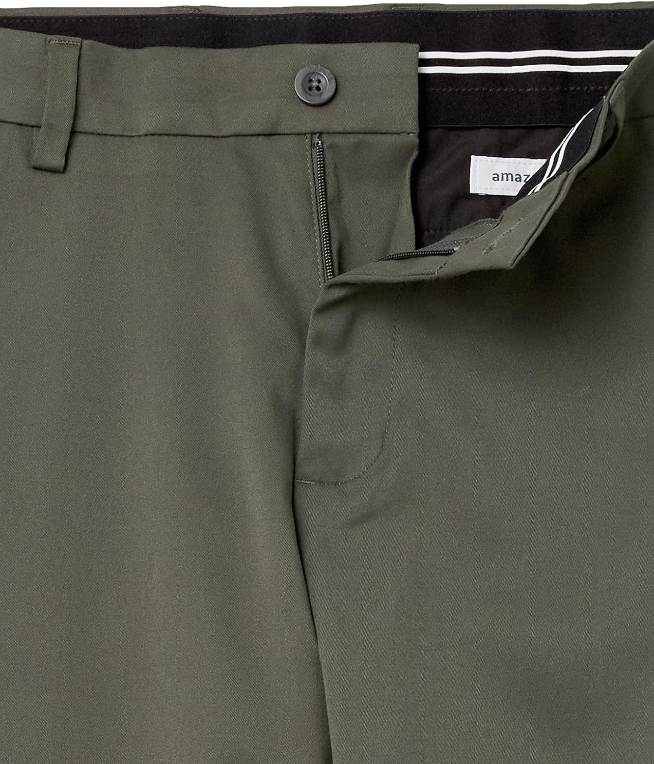 image:imageAmazon Essentials Mens ClassicFit MoistureWicking Stretch Golf Pants with Active Waistband Available in Big amp TallOlive