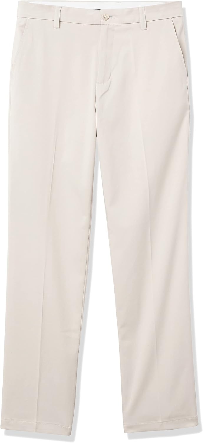 image:imageAmazon Essentials Mens ClassicFit MoistureWicking Stretch Golf Pants with Active Waistband Available in Big amp TallStone