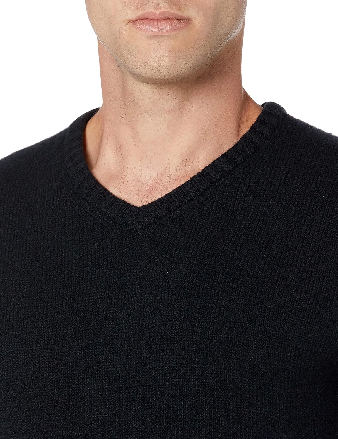 image:imageAmazon Essentials Mens LongSleeve Soft Touch SweaterBlack