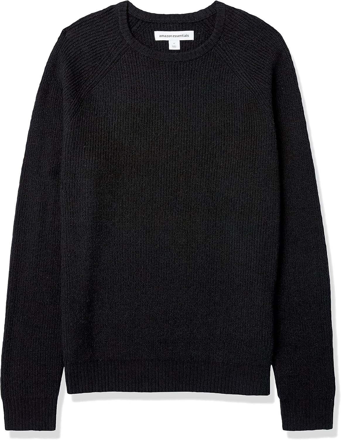 image:imageAmazon Essentials Mens LongSleeve Soft Touch SweaterBlack