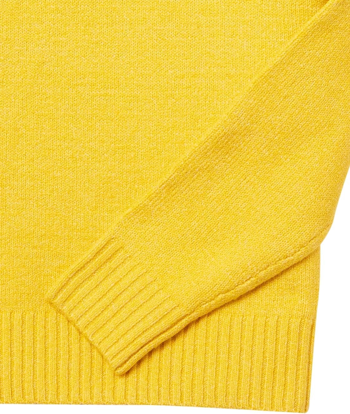 image:imageAmazon Essentials Mens LongSleeve Soft Touch SweaterYellow