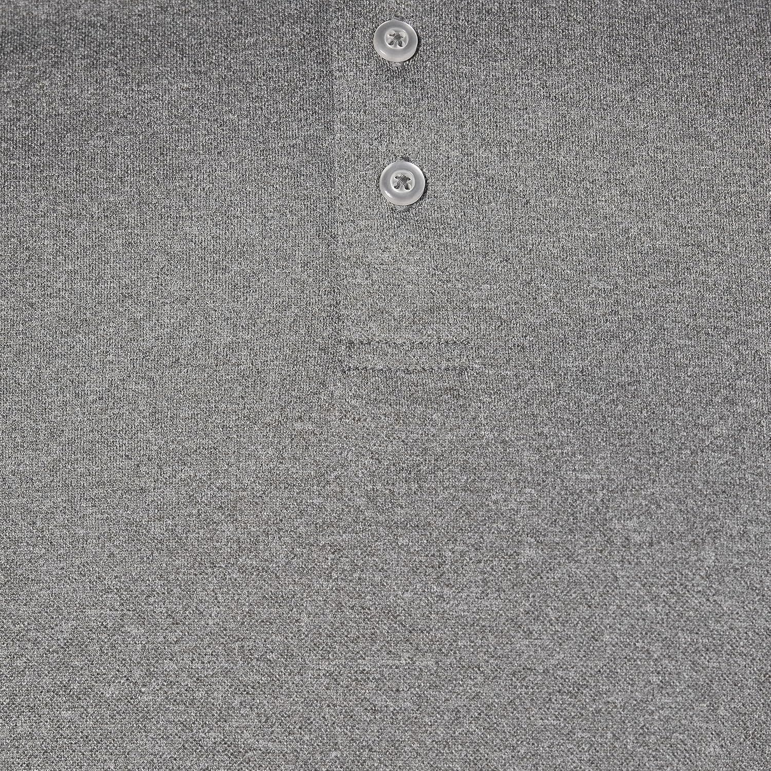 image:imageAmazon Essentials Mens Moisture Wicking Golf Polo Shirt Short Sleeve SlimFit QuickDry Active WearMedium Heather Grey