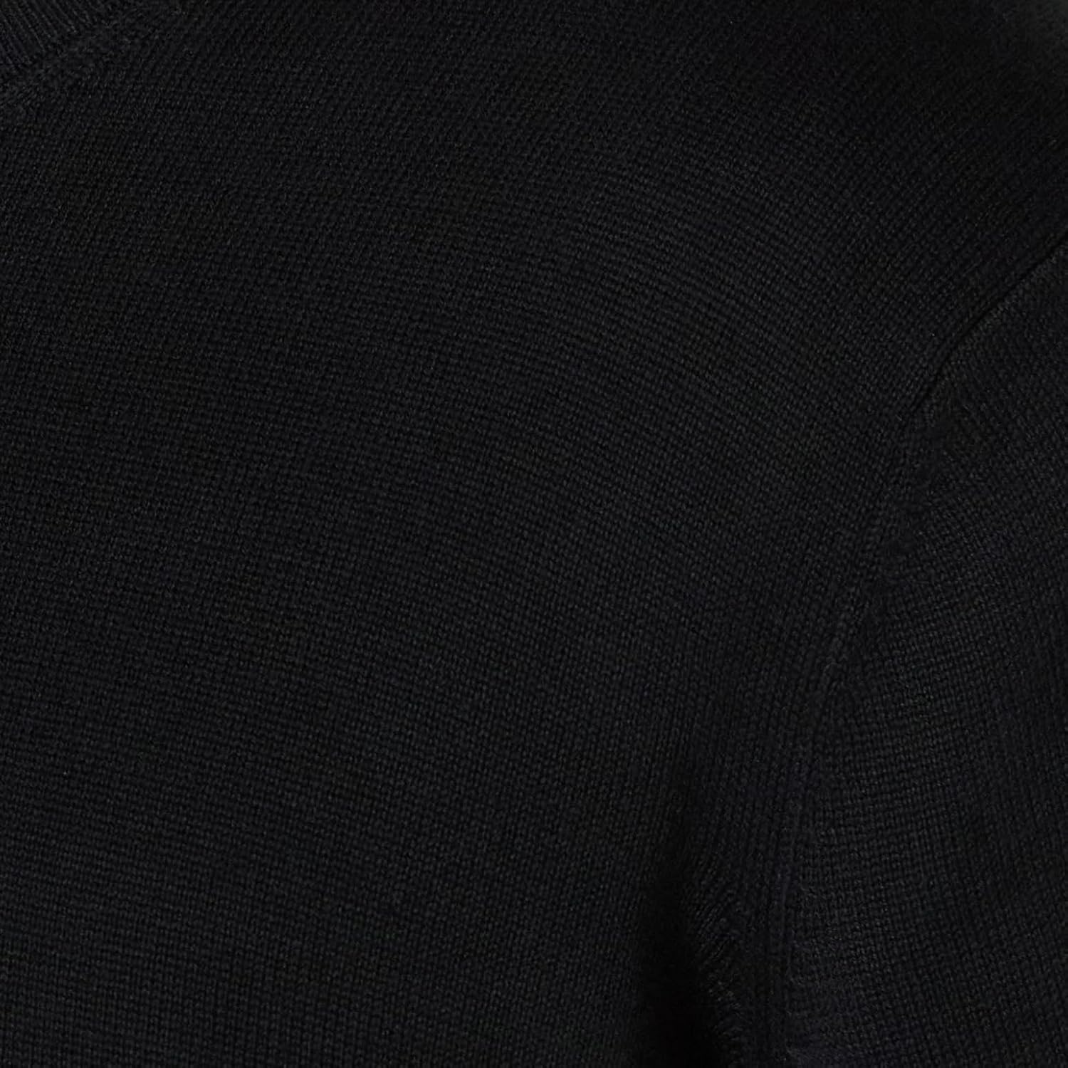 image:imageAmazon Essentials Mens Regular Fit Cotton VNeck Pullover Sweater Available in Big amp TallBlack