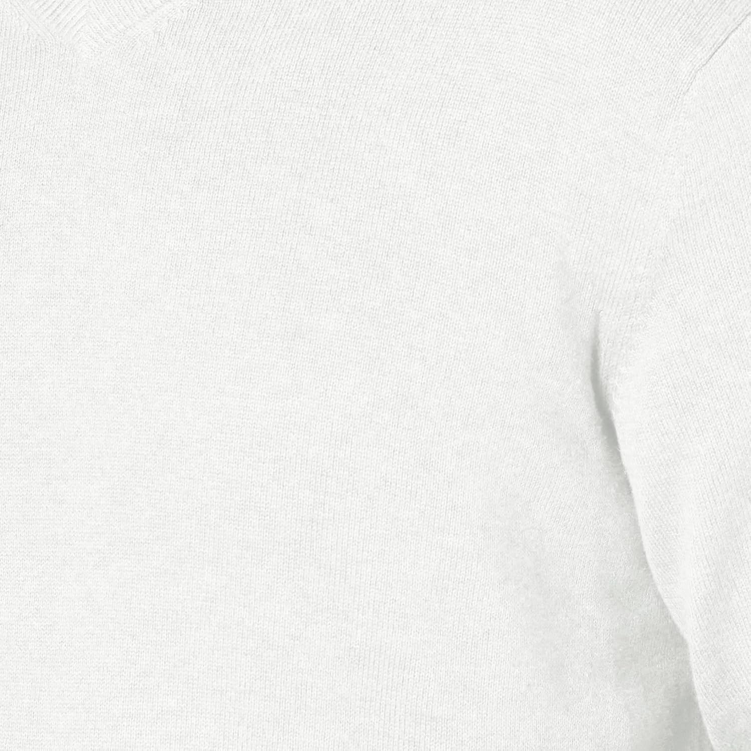 image:imageAmazon Essentials Mens Regular Fit Cotton VNeck Pullover Sweater Available in Big amp TallIvory
