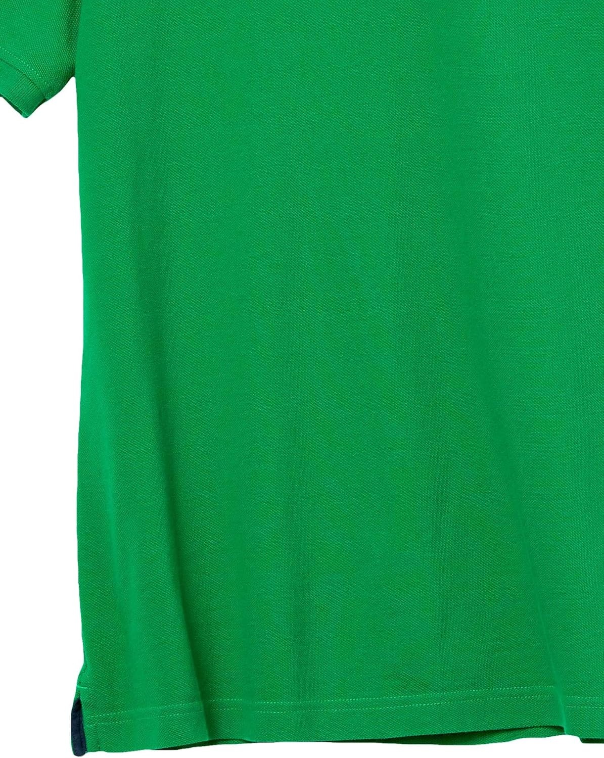 image:imageAmazon Essentials Mens RegularFit Short Sleeve Cotton Pique Polo Shirt Available in Big amp TallGreen