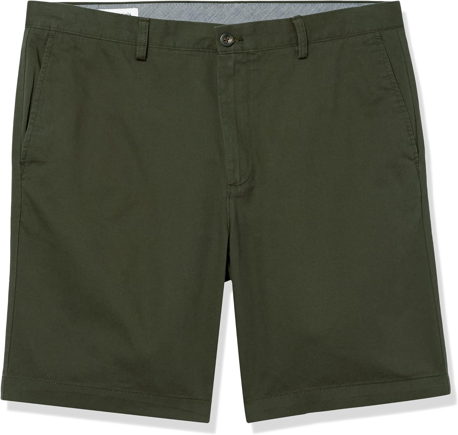 image:imageAmazon Essentials Mens SlimFit 9 Chino ShortsDark Olive