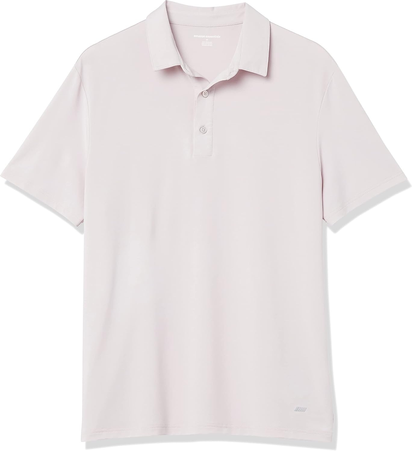 image:imageAmazon Essentials Mens SlimFit QuickDry Moisture Wicking Tech Stretch Short Sleeve Lightweight Golf Polo ShirtPale Lilac