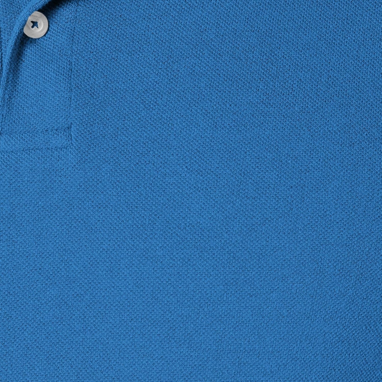 image:imageAmazon Essentials Mens SlimFit ShortSleeve Cotton Pique Polo ShirtBlueWhite and Red Tipped