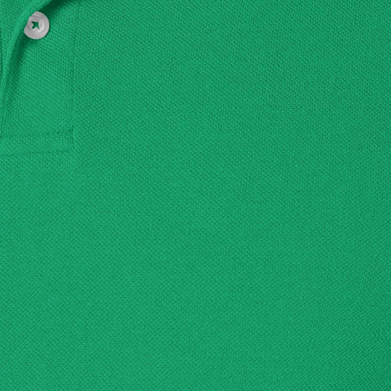 image:imageAmazon Essentials Mens SlimFit ShortSleeve Cotton Pique Polo ShirtGreen