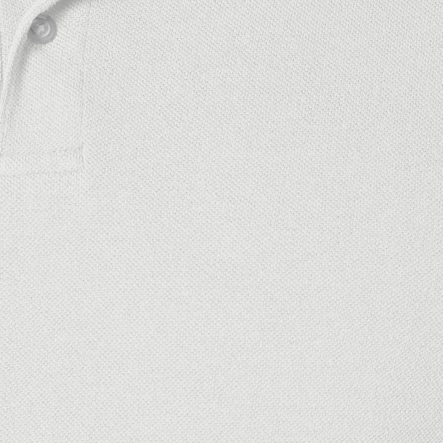 image:imageAmazon Essentials Mens SlimFit ShortSleeve Cotton Pique Polo ShirtWhiteRed and Navy Tipped