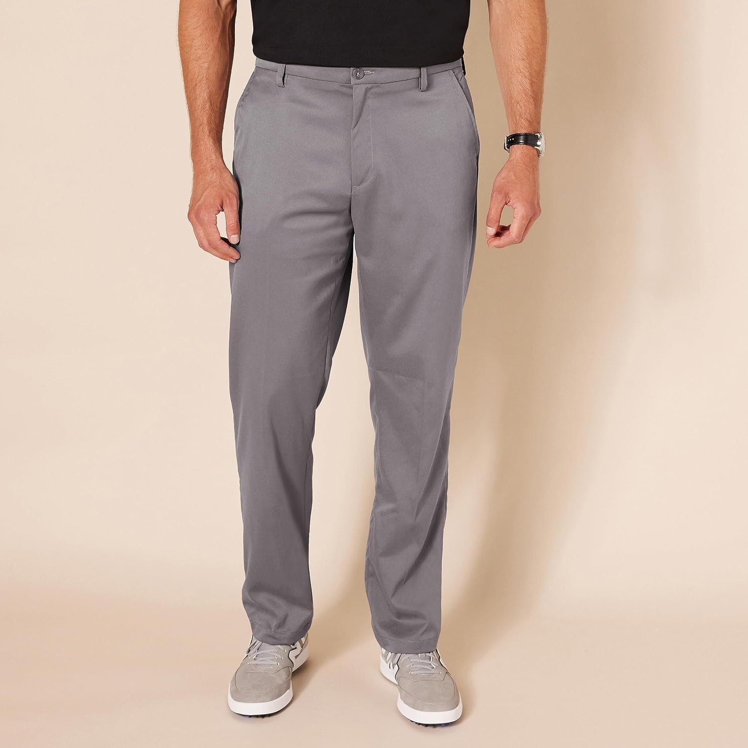 image:imageAmazon Essentials Mens StraightFit AllDay Stretch Golf PantGray