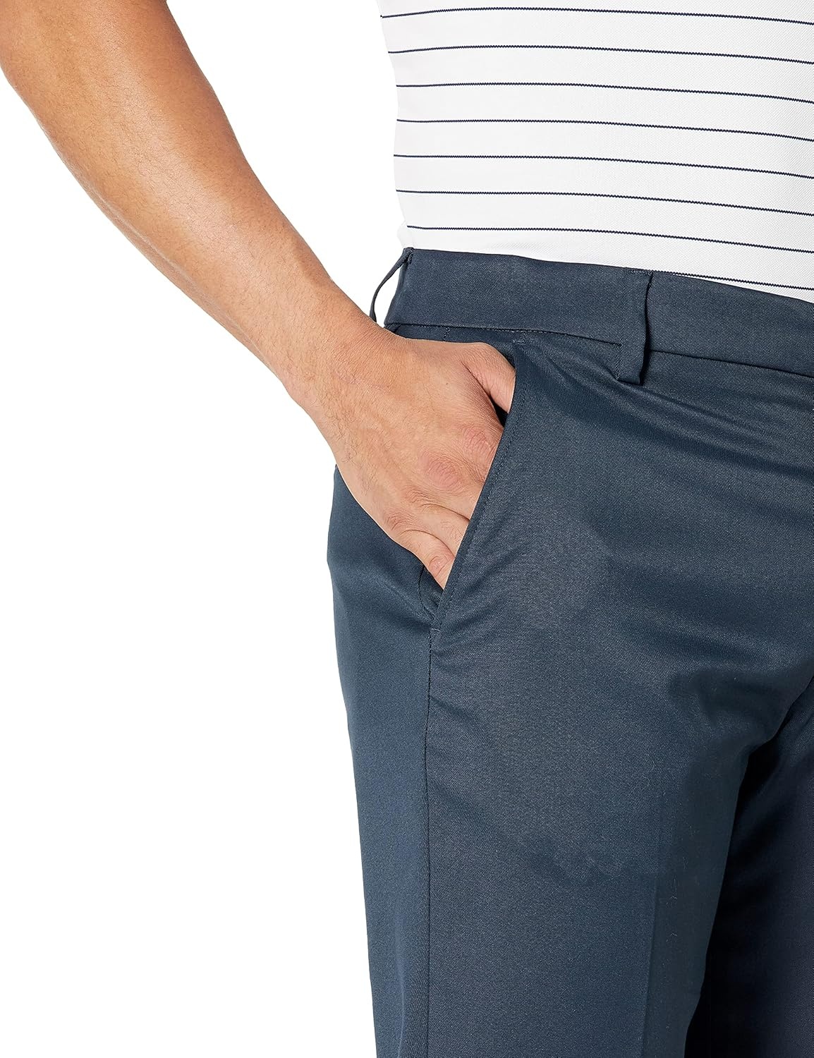 image:imageAmazon Essentials Mens StraightFit AllDay Stretch Golf PantNavy