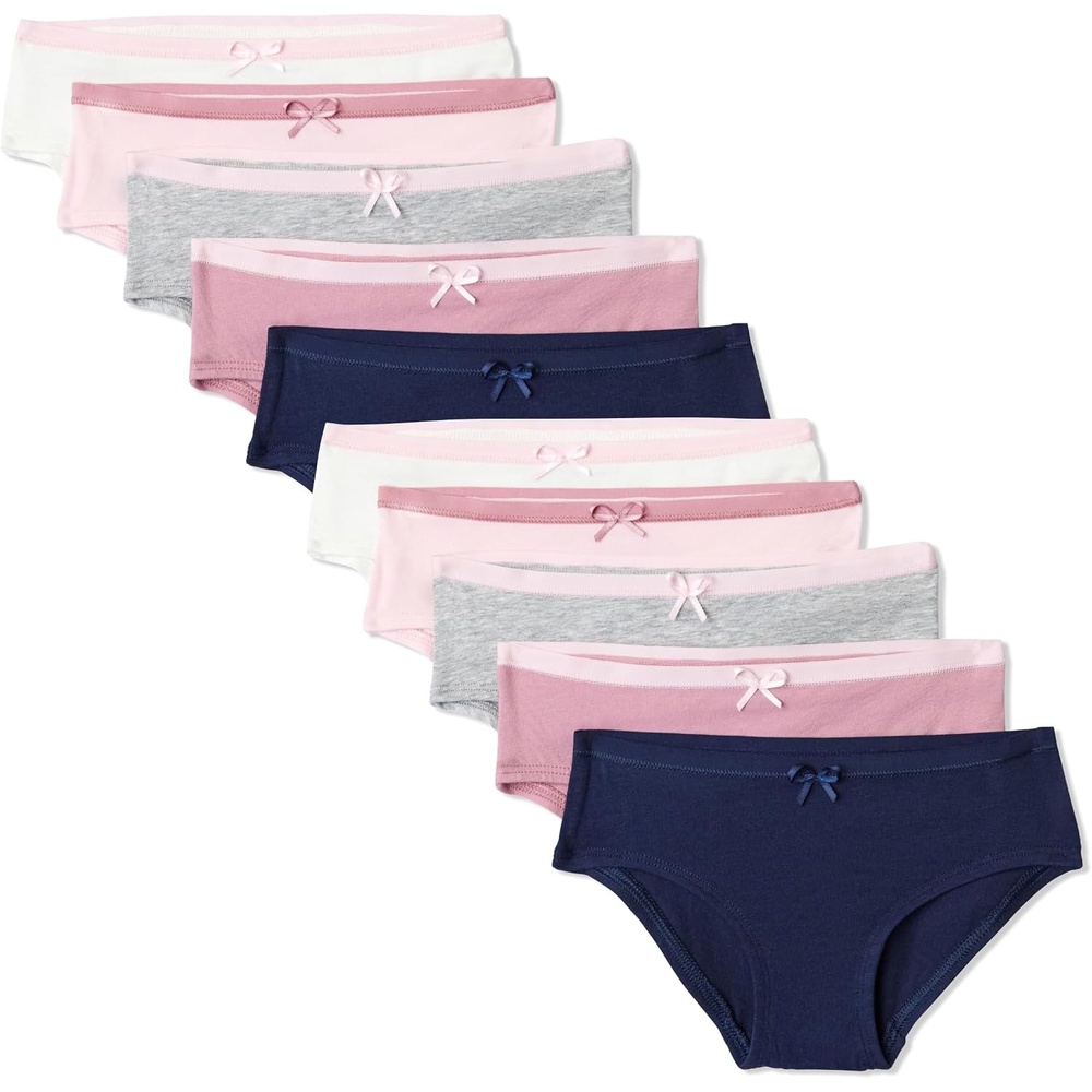 image:imageAmazon Essentials Girls Cotton Jersey Bikini UnderwearNeutrals