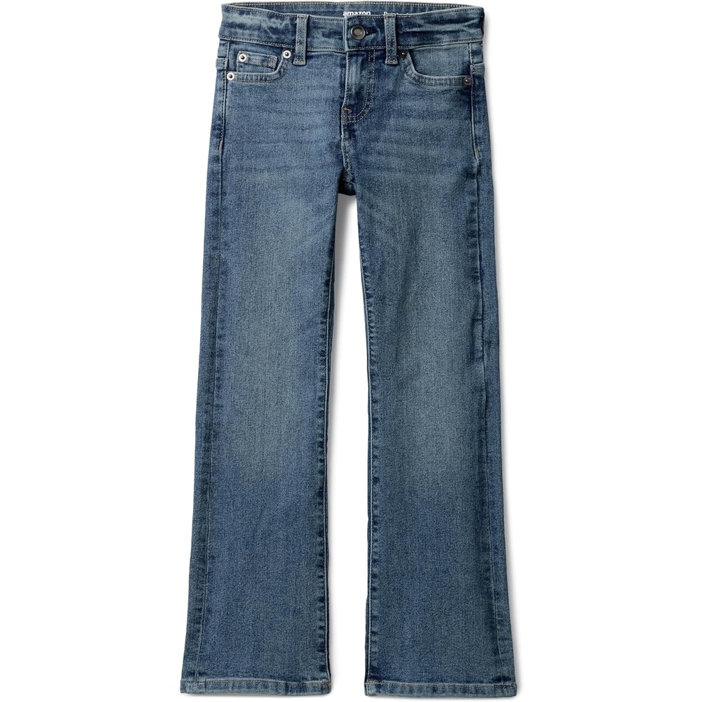 image:imageAmazon Essentials Girls Slim BootCut Stretch JeansArizonaLight
